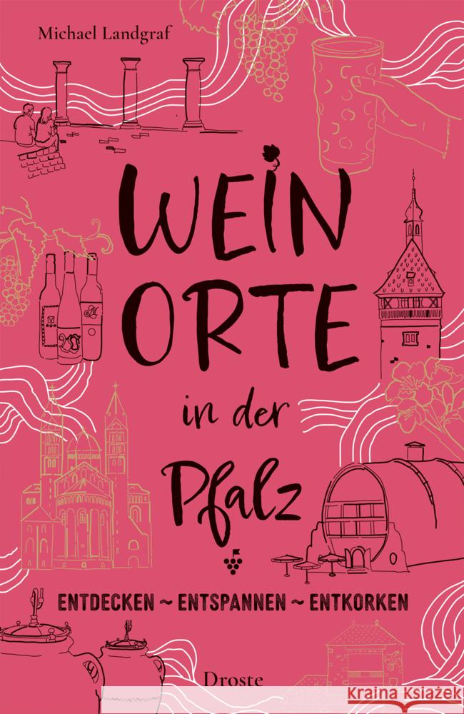 Weinorte in der Pfalz Landgraf, Michael 9783770026753 Droste - książka