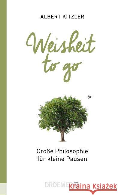 Weisheit to go : Große Philosophie für kleine Pausen Kitzler, Albert 9783426278215 Droemer/Knaur - książka