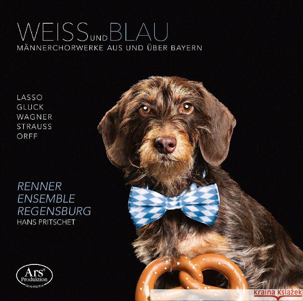 WEISSundBLAU - Männerchorwerke aus und über Bayern, 1 Audio-CD Sulzböck, Toni, Pritschet, Hans, Gluck, Christoph Willibald 4260052386279 Ars Produktion - książka