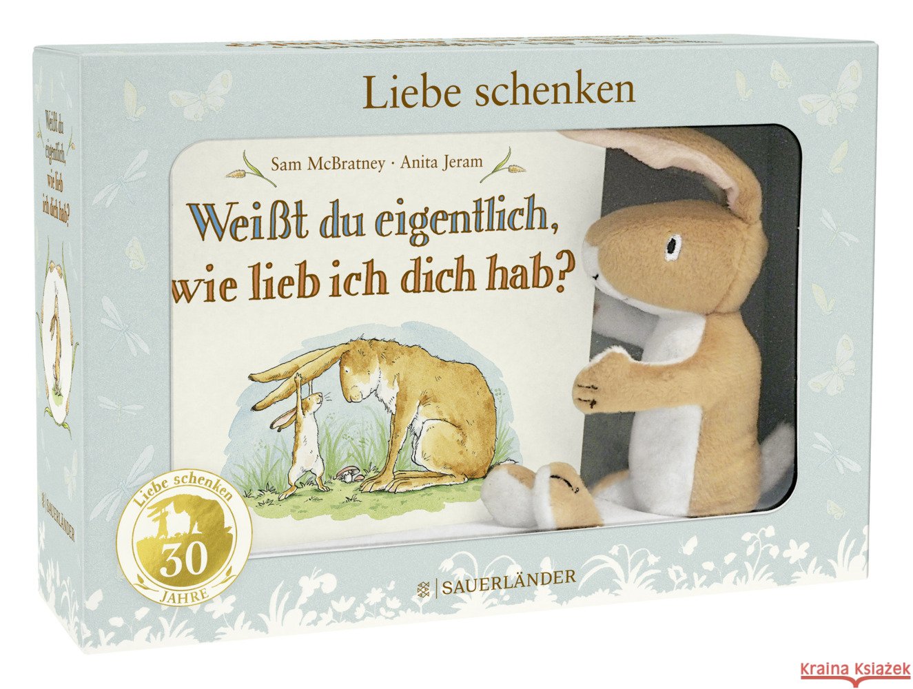 Weißt du eigentlich, wie lieb ich dich hab? McBratney, Sam 9783737373265 FISCHER Sauerländer - książka