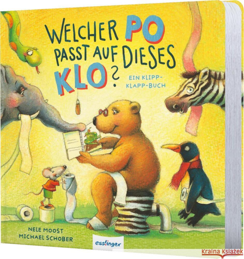 Welcher Po passt auf dieses Klo? Moost, Nele 9783480237555 Esslinger in der Thienemann-Esslinger Verlag  - książka