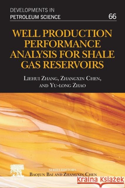 Well Production Performance Analysis for Shale Gas Reservoirs: Volume 66 Zhang, Liehui 9780444643155 Elsevier - książka