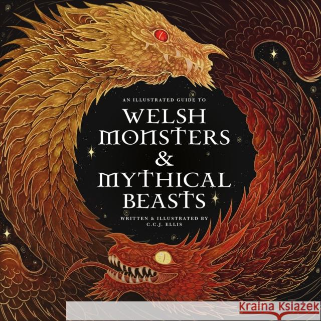 Welsh Monsters & Mythical Beasts: A Guide to the Legendary Creatures from Celtic-Welsh Myth and Legend C.C.J. Ellis 9781777081775 Eye of Newt Books - książka