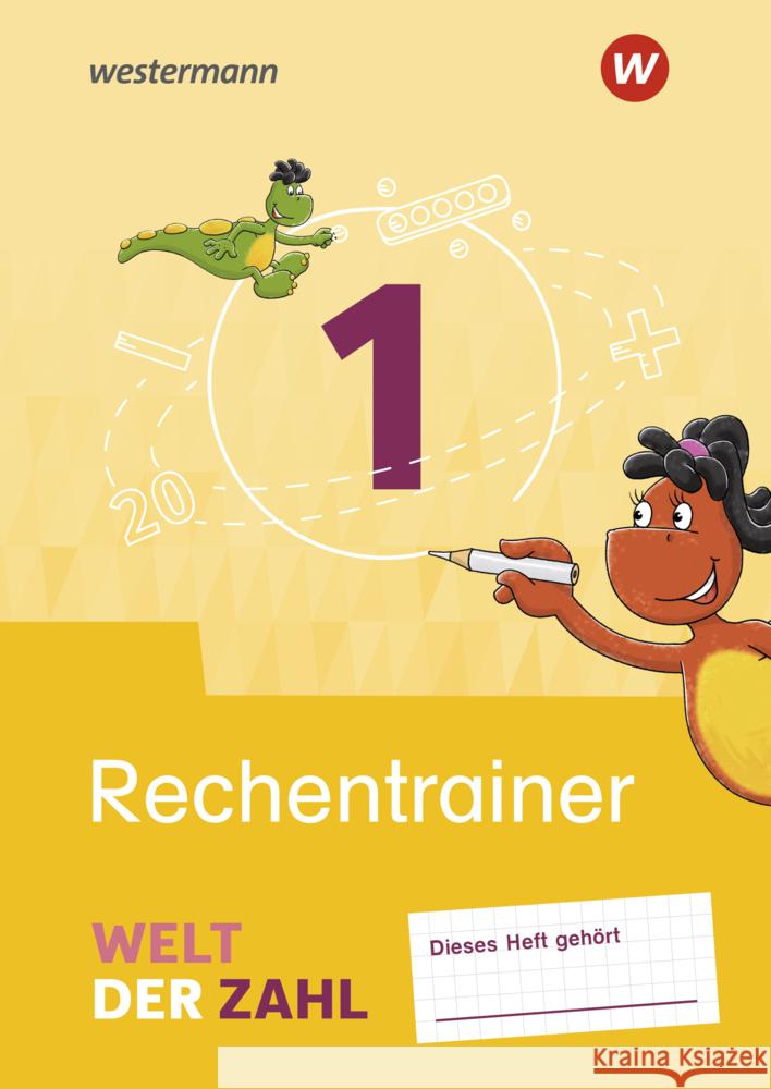 Welt der Zahl - Allgemeine Ausgabe 2021 - Rechentrainer 1  9783141061956 Westermann - książka