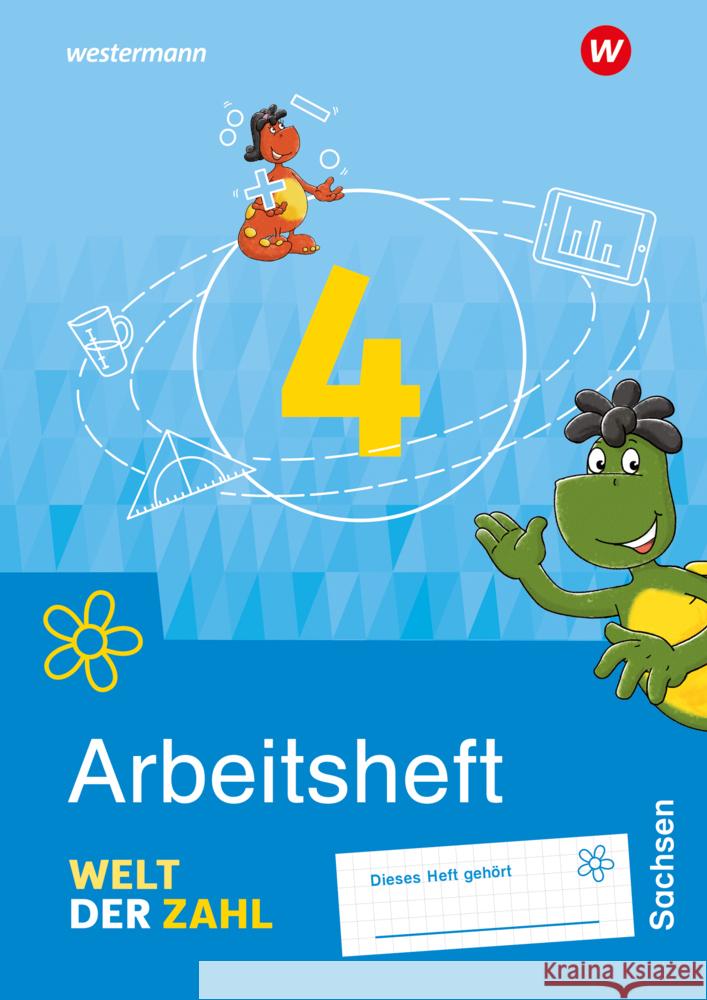 Welt der Zahl - Ausgabe 2022 für Sachsen, m. 1 Beilage  9783141064643 Westermann Bildungsmedien - książka