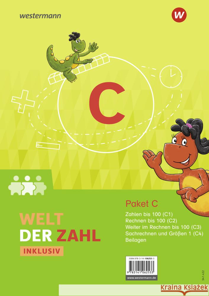 Welt der Zahl Inklusiv - Ausgabe 2021  9783141062533 Westermann - książka