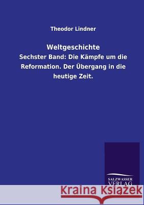 Weltgeschichte Theodor Lindner 9783734000621 Salzwasser-Verlag Gmbh - książka