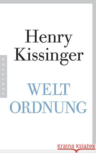 Weltordnung Kissinger, Henry A. 9783570552988 Pantheon - książka