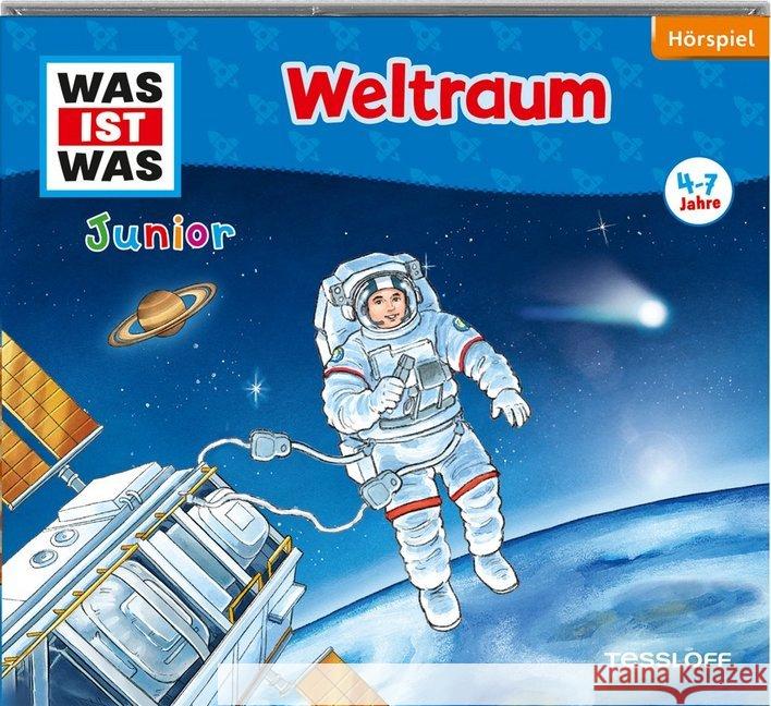 Weltraum, 1 Audio-CD Schreuder, Benjamin 9783788643478 Tessloff - książka