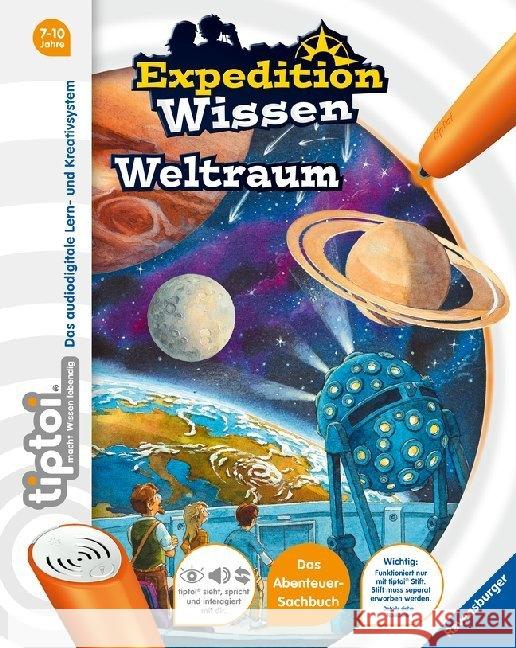Weltraum : Das Abenteuer-Sachbuch Thilo 9783473554010 Ravensburger Spieleverlag - książka