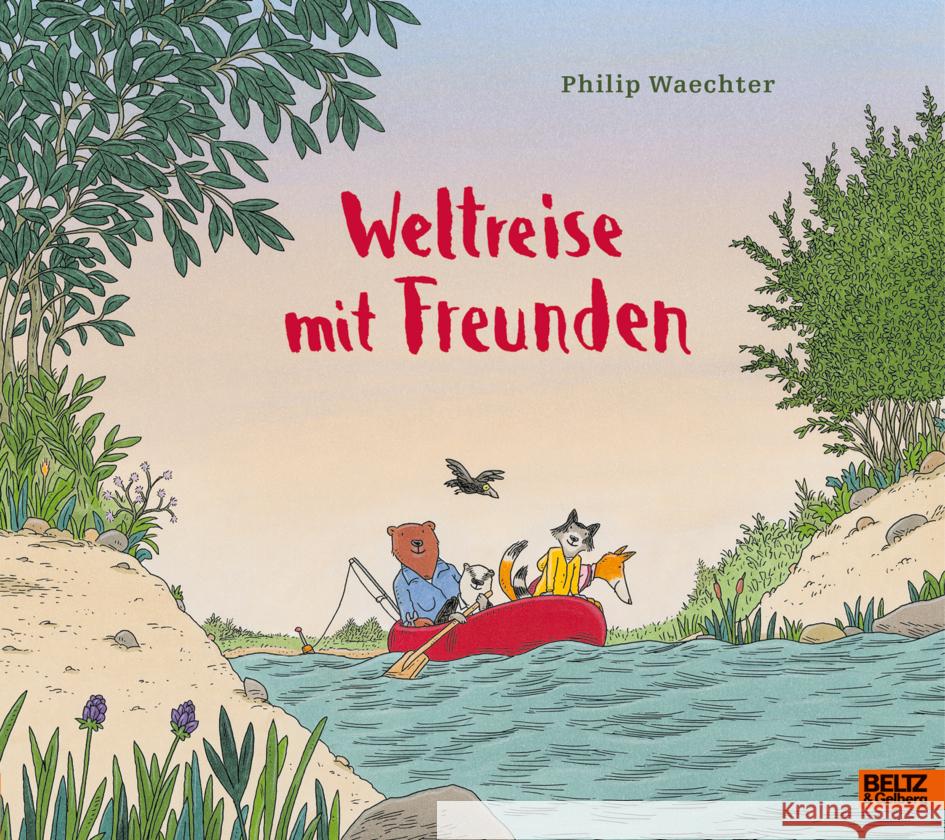 Weltreise mit Freunden Waechter, Philip 9783407757401 Beltz - książka