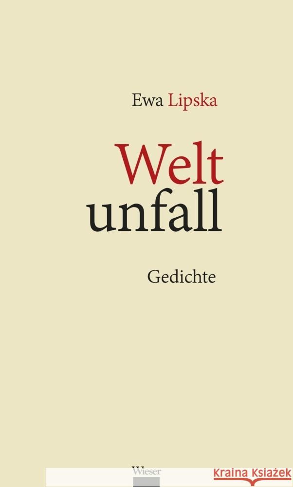 Weltunfall Lipska, Ewa 9783990295939 Wieser - książka