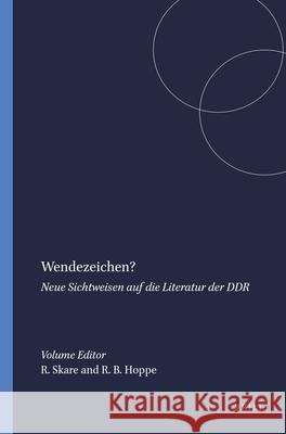 Wendezeichen?: Neue Sichtweisen auf die Literatur der DDR  9789042006553 Brill (JL) - książka