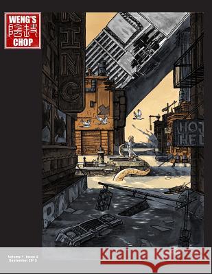 Weng's Chop #4 (Tim Doyle Cover) Brian Harris Tony Strauss Tim Paxton 9781492833512 Createspace - książka