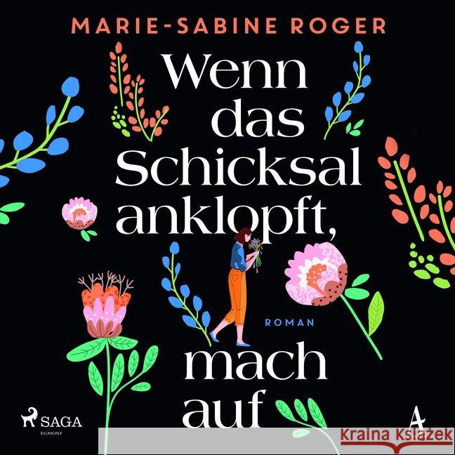 Wenn das Schicksal anklopft, mach auf, 2 Audio-CD, MP3 : Ungekürzte Ausgabe, Lesung Roger, Marie-Sabine 9783869744438 Saga Egmont - książka