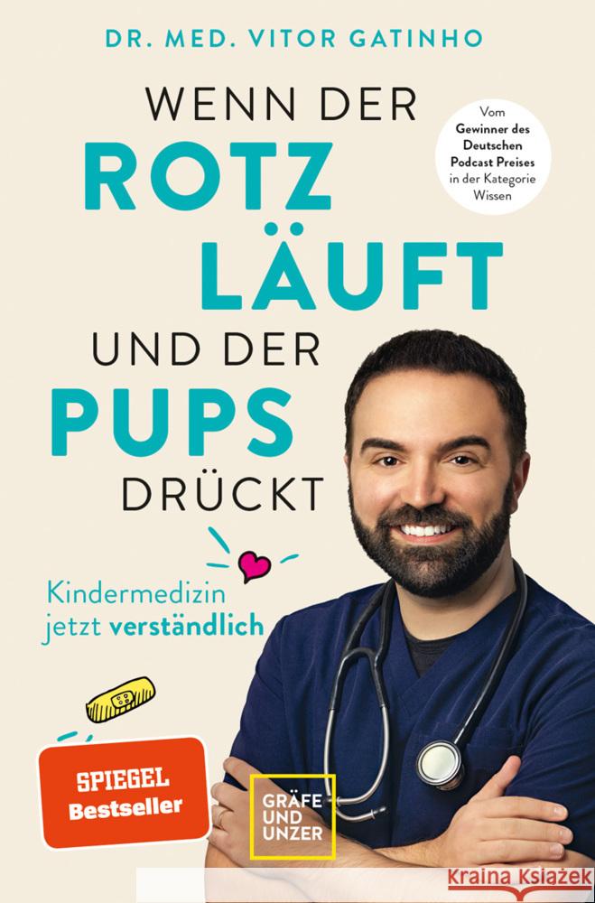 Wenn der Rotz läuft und der Pups drückt Gatinho, Vitor 9783833883637 Gräfe & Unzer - książka