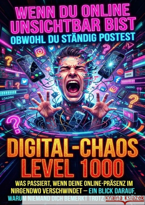 Wenn Du Online Unsichtbar Bist Obwohl Du Ständig Postest: Digital-Chaos Level 1000 Braun, Tim 9783565174393 epubli - książka