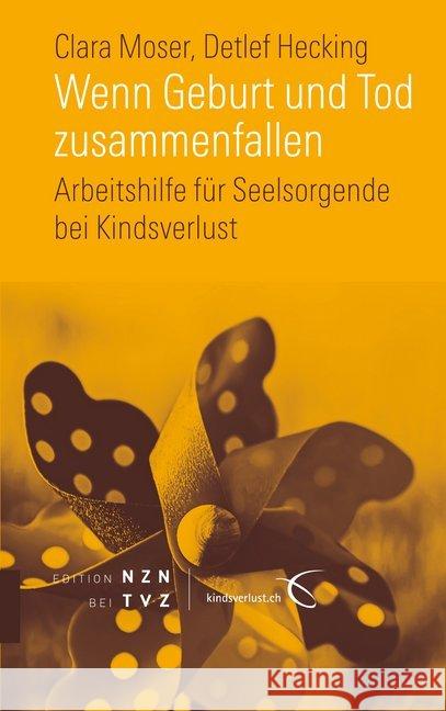 Wenn Geburt Und Tod Zusammenfallen: Arbeitshilfe Fur Seelsorgende Bei Kindsverlust Hecking, Detlef 9783290201821 Theologischer Verlag - książka