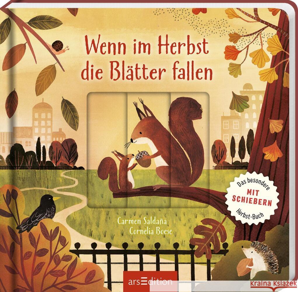 Wenn im Herbst die Blätter fallen Boese, Cornelia 9783845862491 ars edition - książka