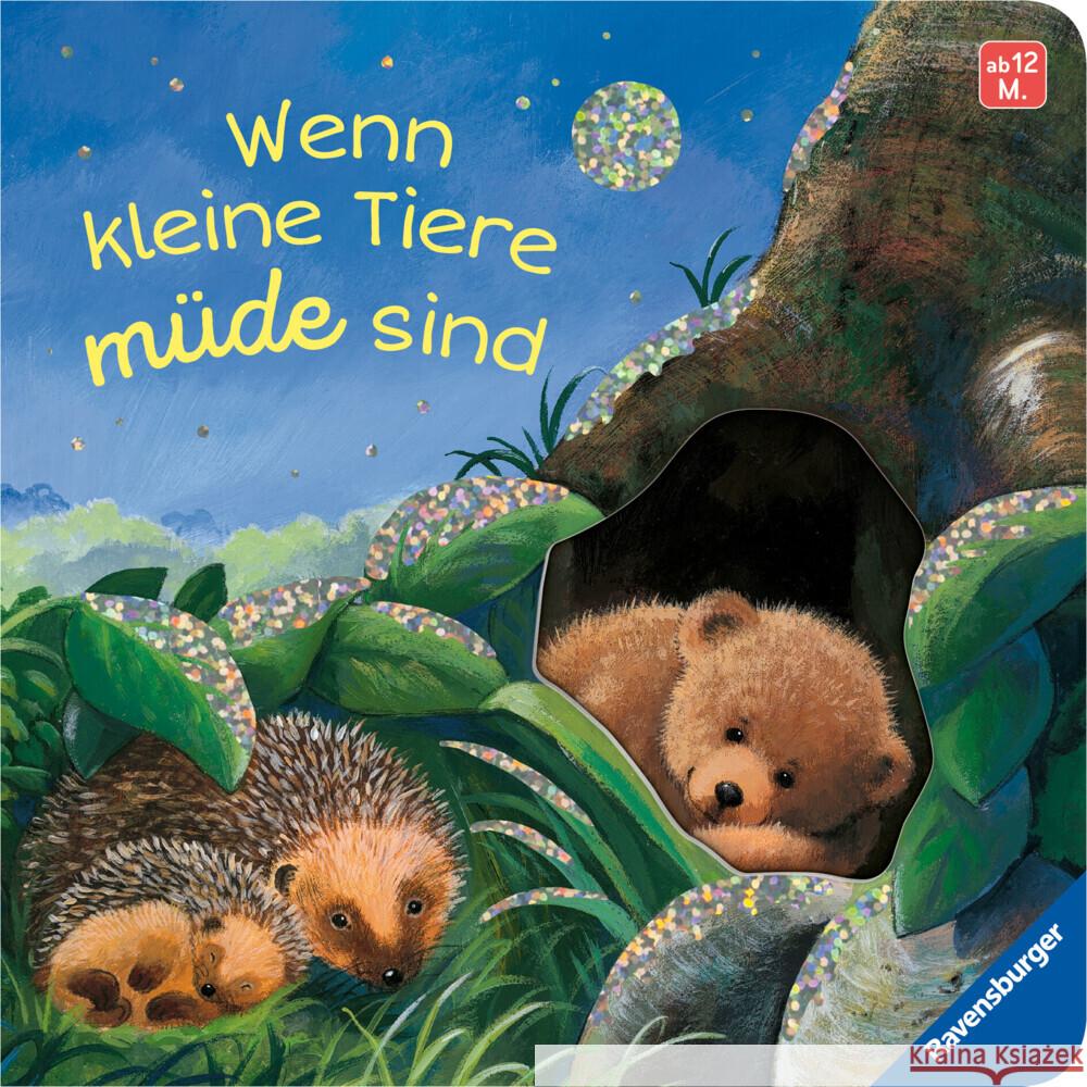 Wenn kleine Tiere müde sind Cuno, Sabine 9783473421367 Ravensburger Verlag - książka