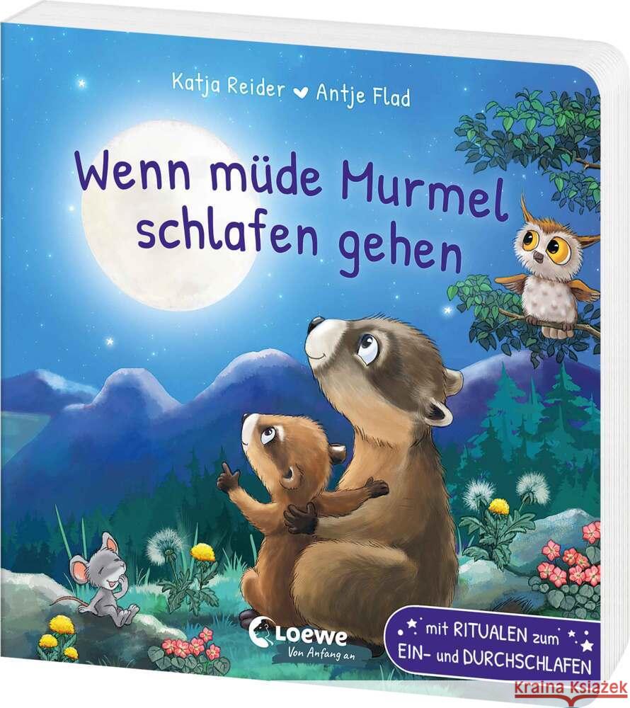 Wenn müde Murmel schlafen gehen Reider, Katja 9783743218642 Loewe - książka