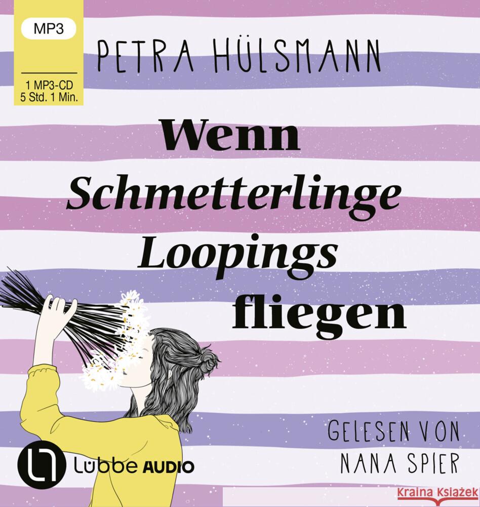Wenn Schmetterlinge Loopings fliegen, 1 Audio-CD, 1 MP3 Hülsmann, Petra 9783785786123 Bastei Lübbe - książka