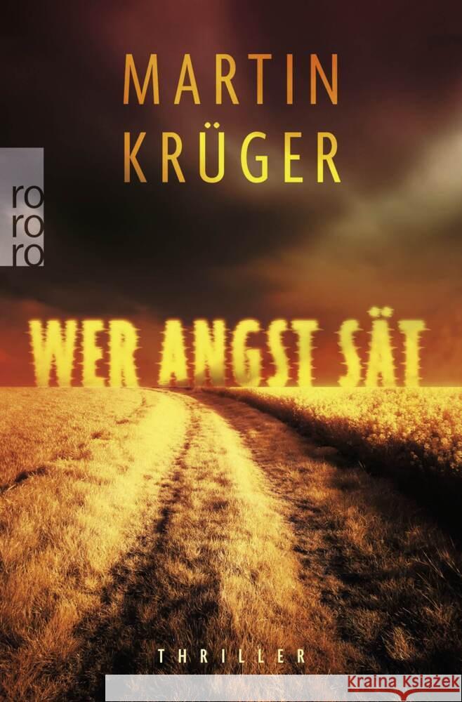 Wer Angst sät Krüger, Martin 9783499012457 Rowohlt TB. - książka