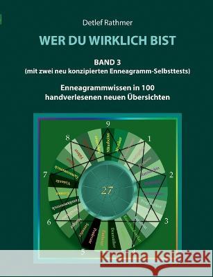 Wer du wirklich bist - Band 3: Enneagrammwissen in 100 handverlesenen neuen Übersichten Detlef Rathmer 9783755736264 Books on Demand - książka