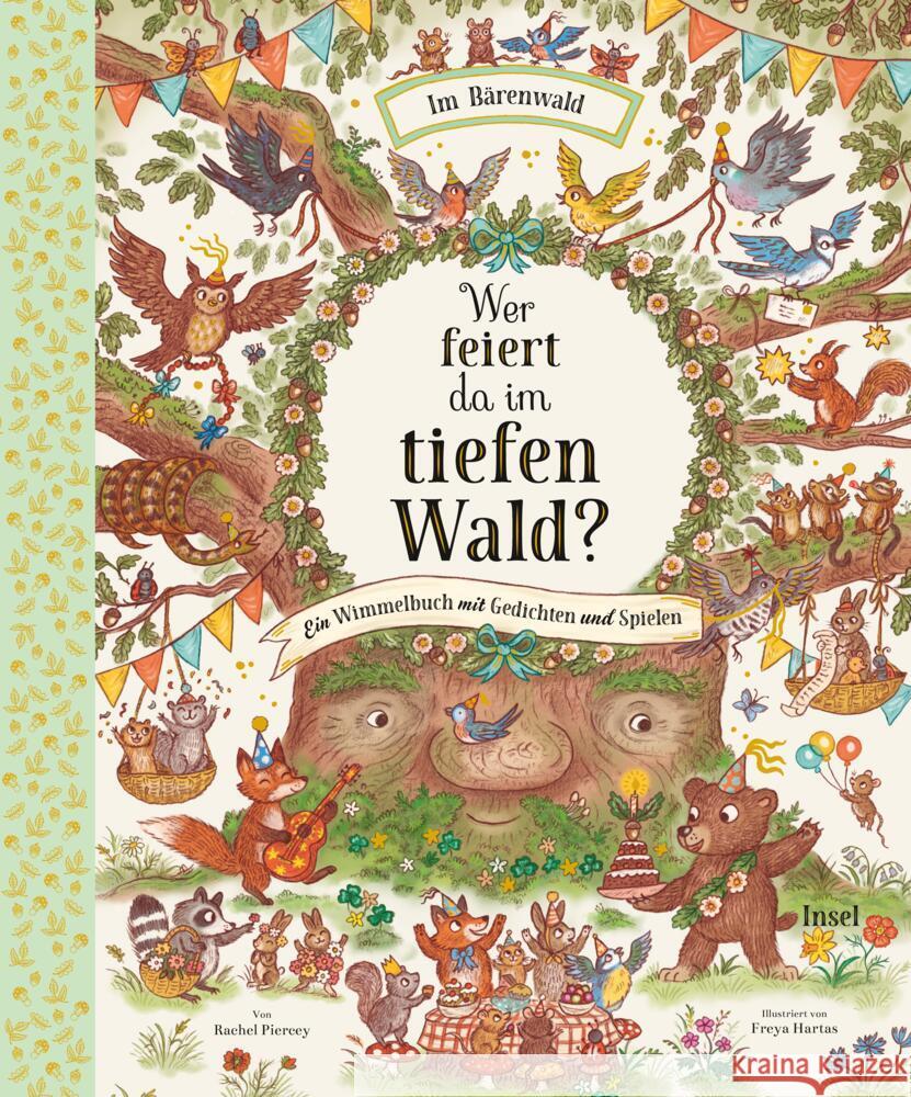 Wer feiert da im tiefen Wald? Piercey, Rachel 9783458643562 Insel Verlag - książka