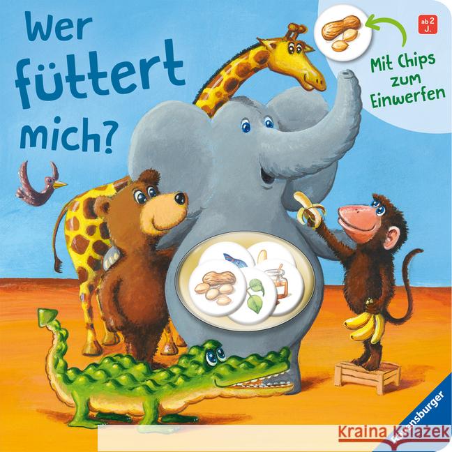 Wer füttert mich? Penners, Bernd 9783473416844 Ravensburger Verlag - książka