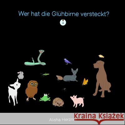 Wer hat die Gluehbirne versteckt Blaue Edition Alisha Melanie Herzner 9781981276134 Createspace Independent Publishing Platform - książka