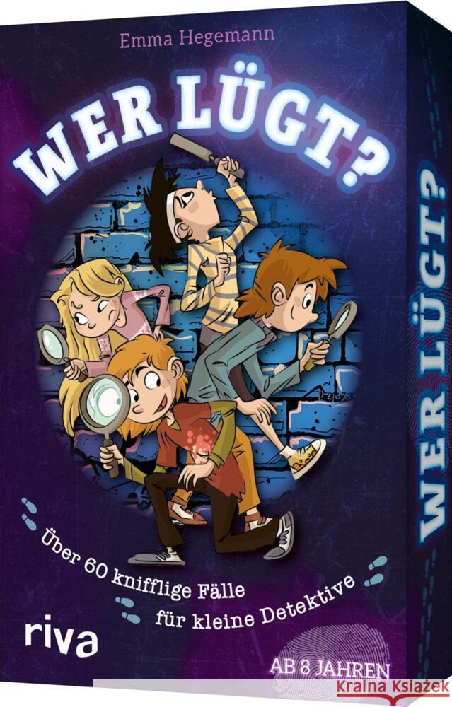 Wer lügt? Hegemann, Emma 9783742328601 riva Verlag - książka