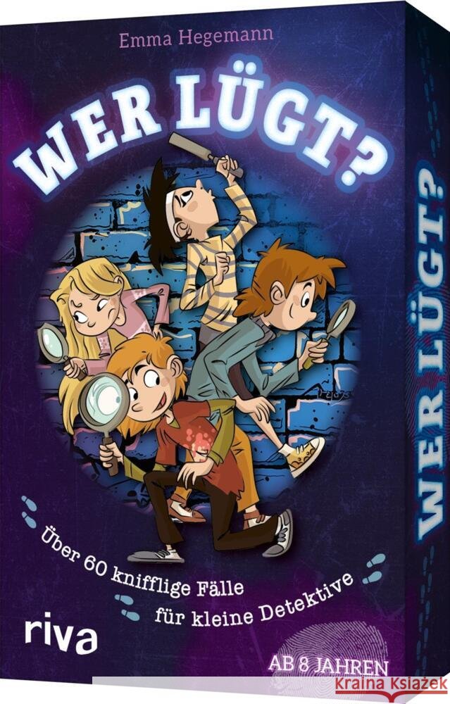 Wer lügt? Hegemann, Emma 9783742328601 riva Verlag - książka