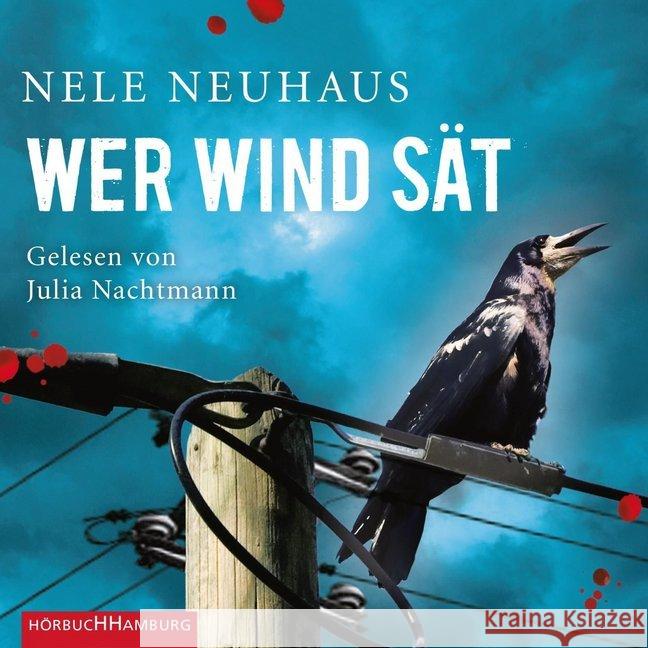 Wer Wind sät, 6 Audio-CDs : Gekürzte Lesung Neuhaus, Nele 9783869091181 Hörbuch Hamburg - książka