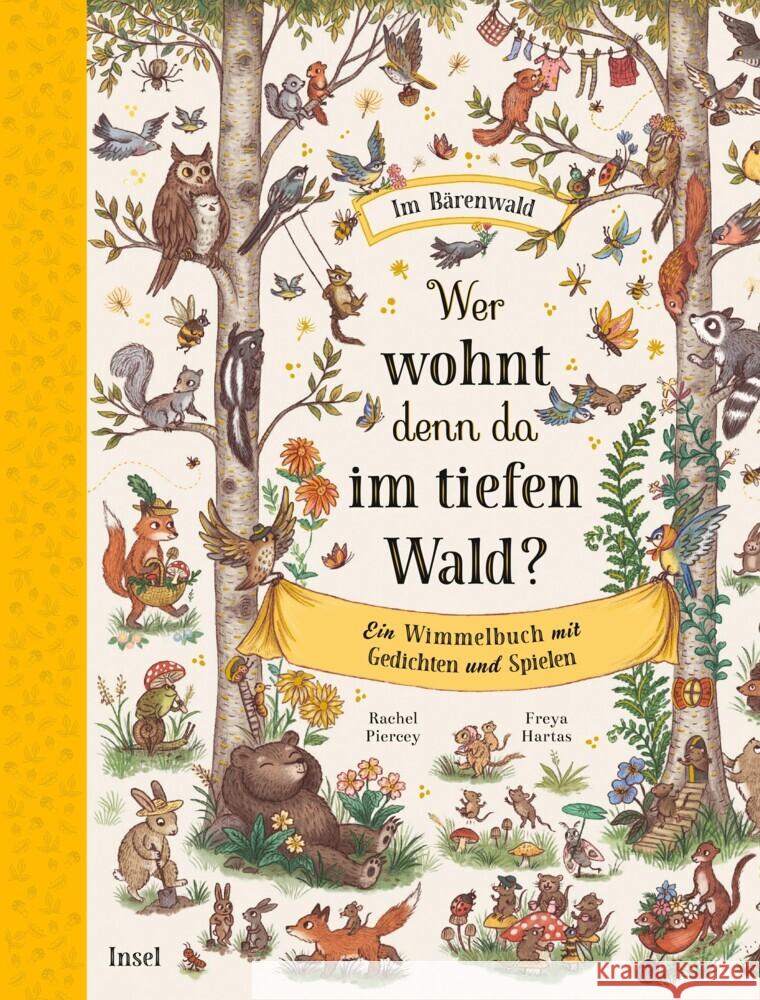 Wer wohnt denn da im tiefen Wald? Piercey, Rachel 9783458179115 Insel Verlag - książka