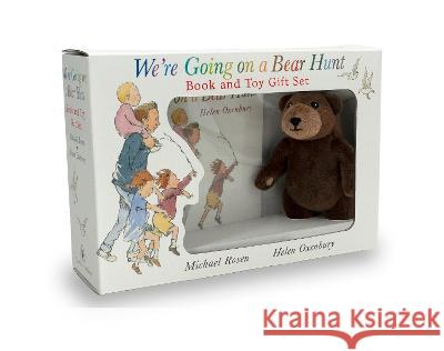 We're Going on a Bear Hunt Book and Toy Gift Set Michael Rosen Helen Oxenbury 9781536228649 Candlewick Press (MA) - książka