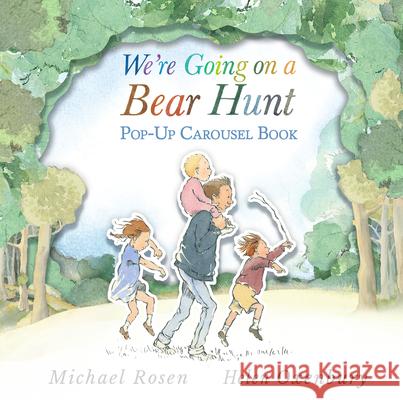 We're Going on a Bear Hunt Carousel Book Michael Rosen Helen Oxenbury 9781536256413 Candlewick Press (MA) - książka