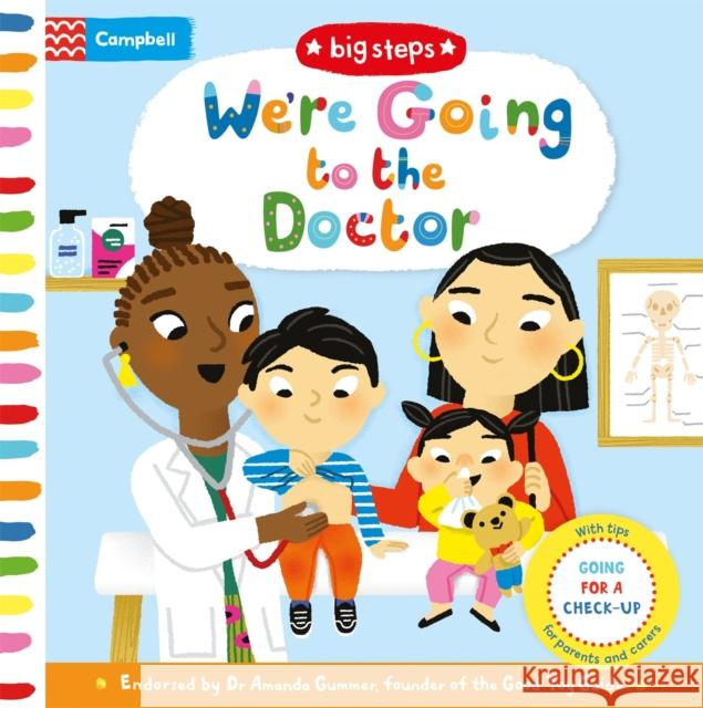 We're Going to the Doctor: Preparing For A Check-Up  9781529004038 Pan Macmillan - książka