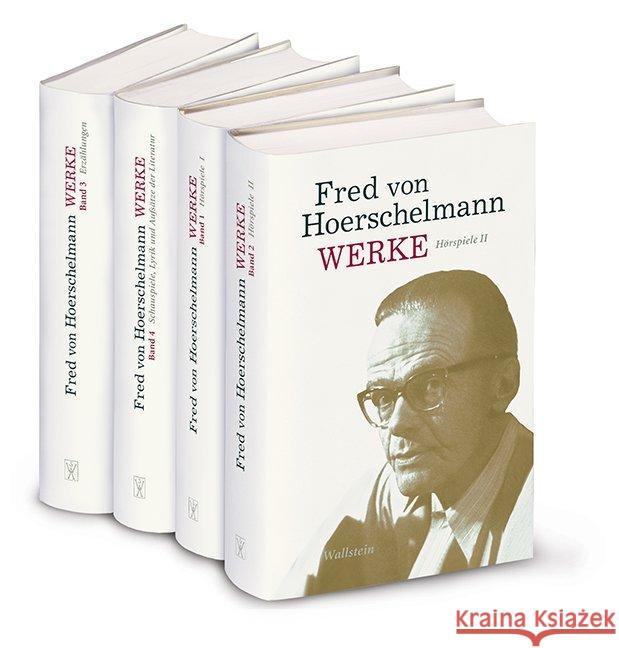 Werke, 4 Bde. Hoerschelmann, Fred von 9783835331754 Wallstein - książka