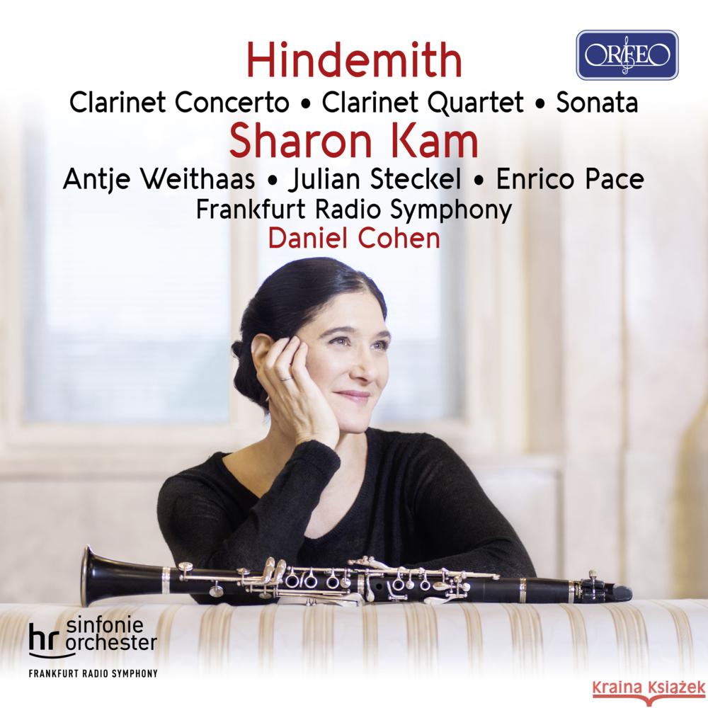 Werke für Klarinette, 1 Audio-CD Hindemith, Paul 4011790210414 Orfeo - książka