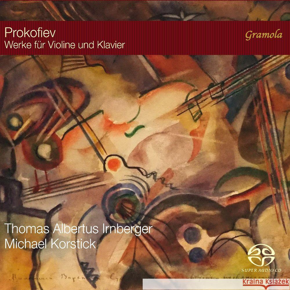 Werke für Violine und Klavier, 2 Super-Audio-CDs (Hybrid) Prokofjew, Sergej 9003643992818 Gramola - książka