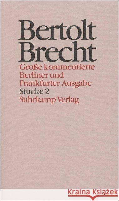 Werke. Große kommentierte Berliner und Frankfurter Ausgabe. 30 Bände (in 32 Teilbänden) und ein Registerband : Band 2: Stücke 2. Leben Eduards des Zweiten von England. Mann ist Mann (1926). Mann ist M Brecht, Bertolt Hecht, Werner Knopf, Jan 9783518400623 Suhrkamp - książka