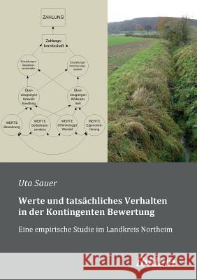 Werte und tats�chliches Verhalten in der Kontingenten Bewertung. Eine empirische Studie im Landkreis Northeim Uta Sauer 9783838200880 Ibidem Press - książka