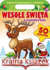 Wesołe święta z reniferem Artur Rajch 9788368118254 Niko - książka