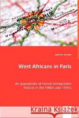 West Africans in Paris Jennifer Jenkins 9783836497268 VDM Verlag - książka