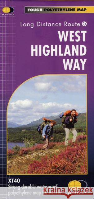 West Highland Way Harvey Map Services Ltd. 9781851374588 Harvey Map Services Ltd - książka