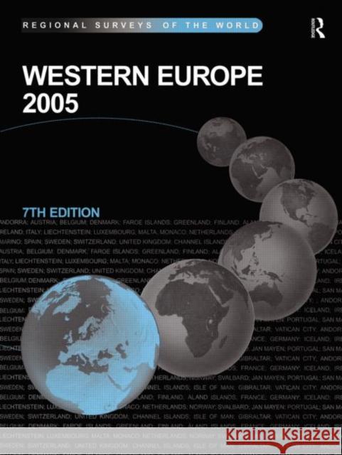 Western Europe 2005 Europa Publications 9781857432718 Europa Yearbook - książka