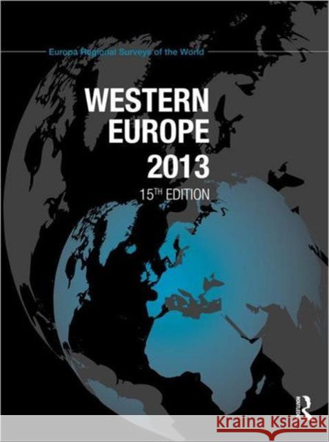 Western Europe 2013 Europa Publications 9781857436617 Routledge - książka
