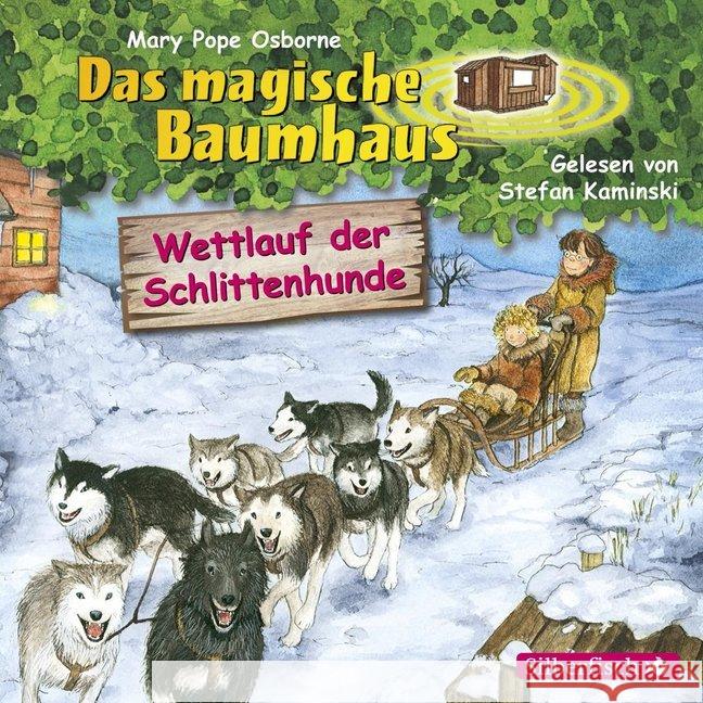 Wettlauf der Schlittenhunde, 1 Audio-CD : Gekürzte Lesung Pope Osborne, Mary 9783867427913 Silberfisch - książka