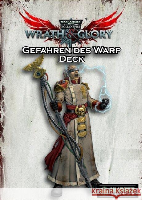 WH40K Wrath & Glory - Gefahren des Warp Kartendeck : Warhammer 40.000 Rollenspiel Ross, Watson 9783963311536 Ulisses Spiele - książka